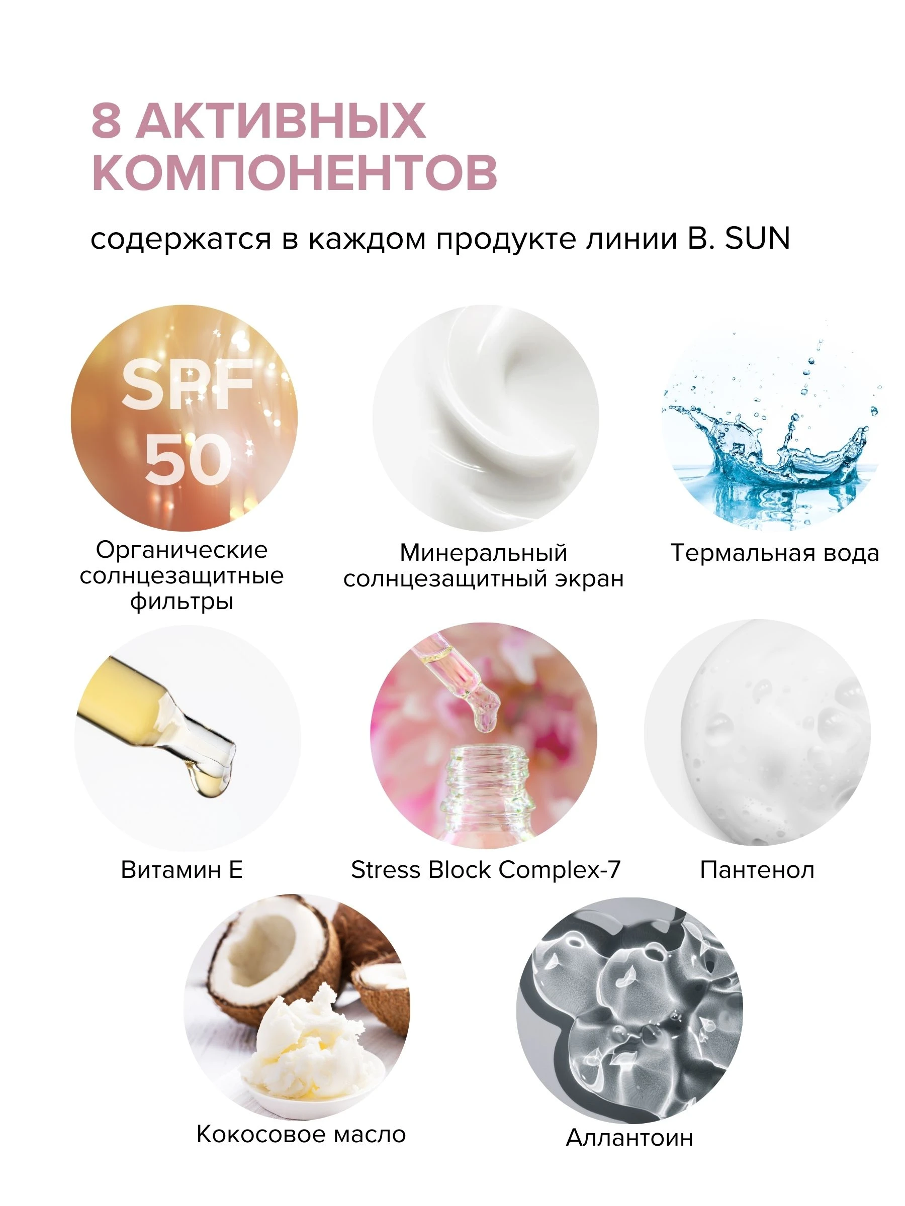 Солнцезащитный детский спрей-вуаль для лица и тела SPF 50