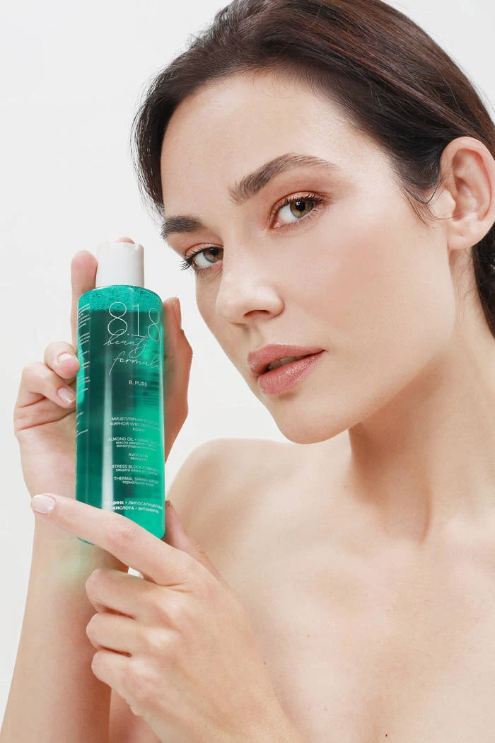 Мицеллярная вода для жирной чувствительной кожи